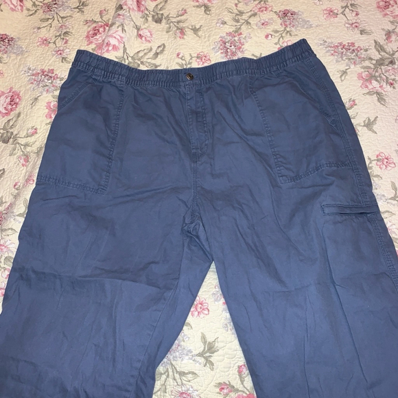Cotton George Pants, 2XL, Blue - Picture 3 of 9